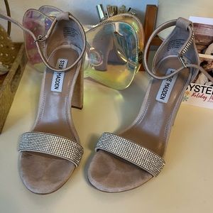 Steve Madden bling heels